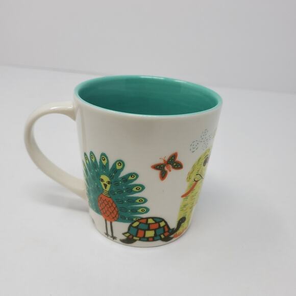 Starbucks Bone china Animal print mug 2008 EUC - Picture 2 of 4